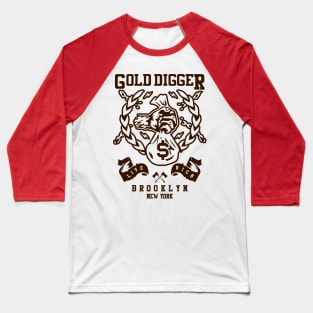 Gold Digger Baseball T-Shirt